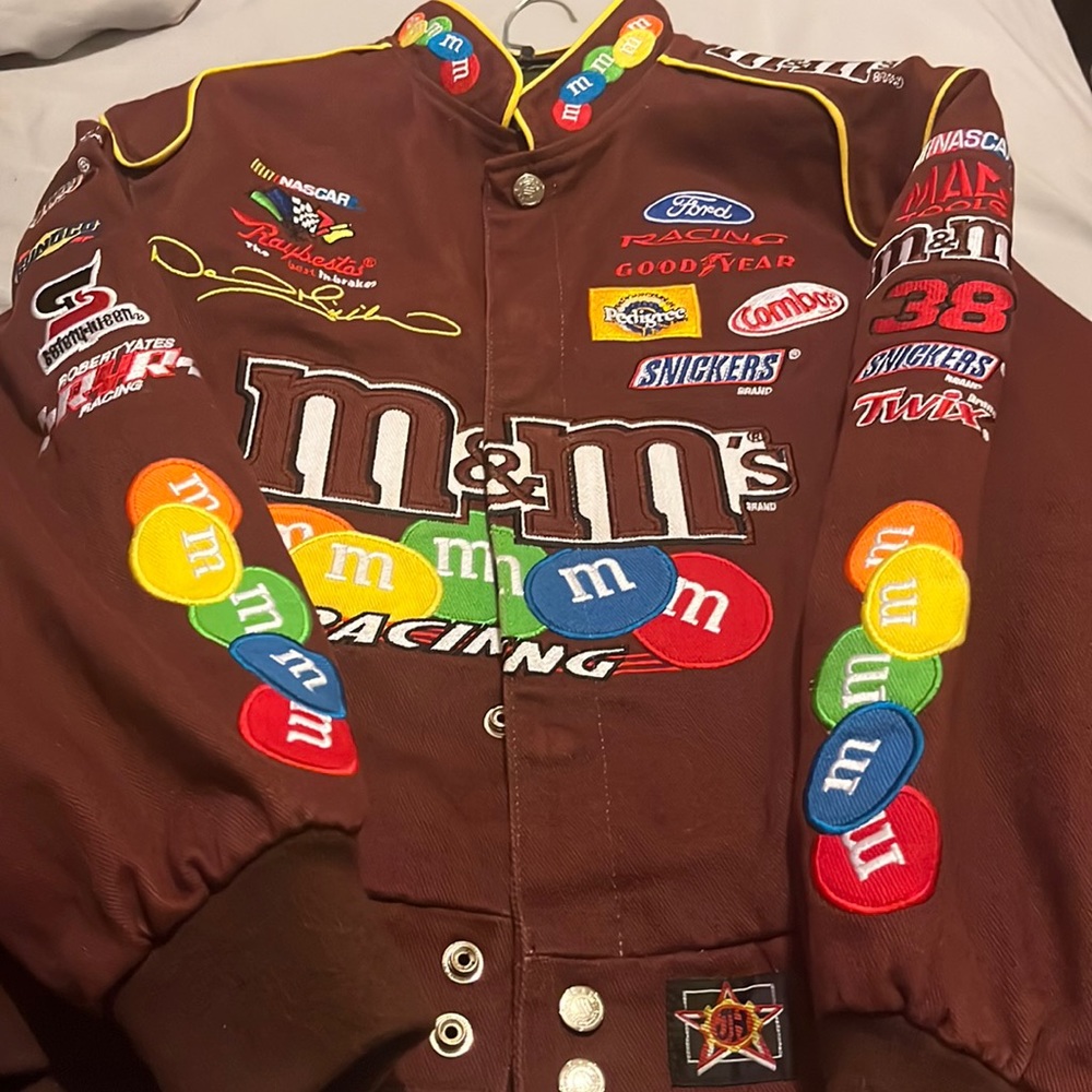 Brown NASCAR Race Jacket !